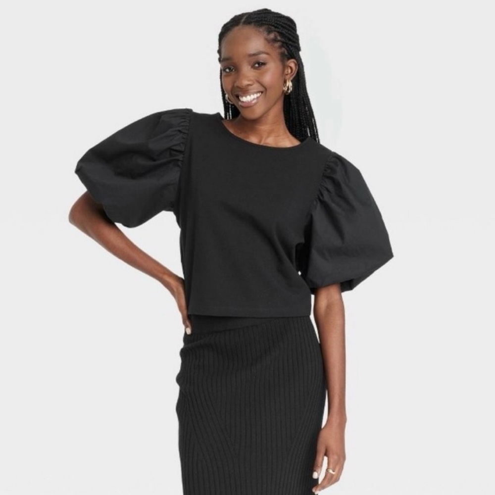 A New Day Puff Top